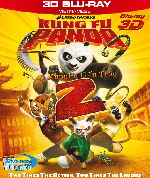 Z023 - Kungfu Panda - Kungfu Gấu Trúc 2 3D 50G (DOLBY TRUE-HD 7.1)